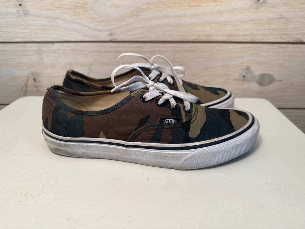 Vans Authentic Camouflage Low Top Sneakers men’s 6 W 7.5
